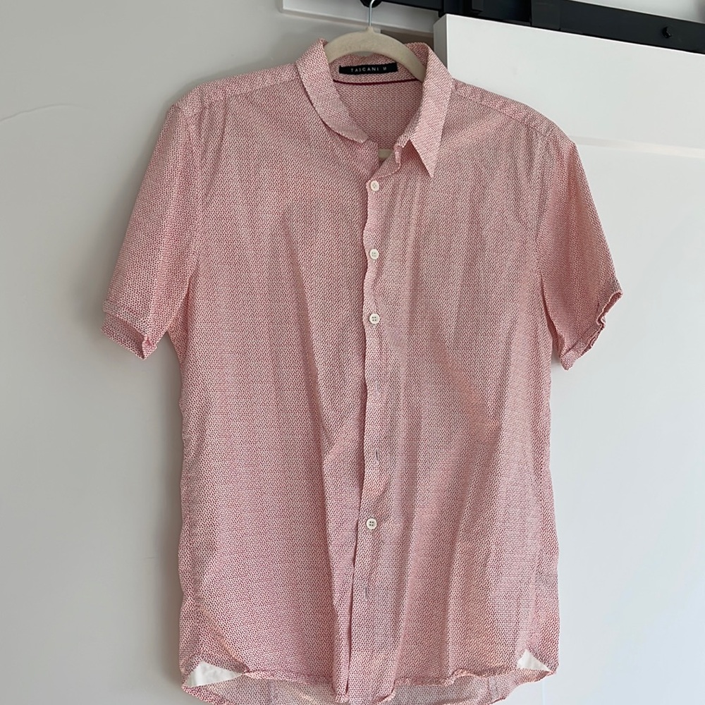 Tascani short sleeve button down